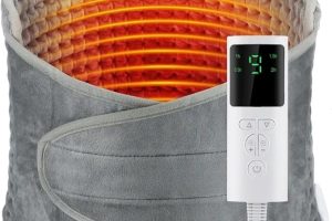 Coofbe Zaman Ve Isı Ayarlı Kumandalı Elektrikli Isıtıcı Korse Isıtmalı Bel Kemeri Regl Ağrı Kesici Pad