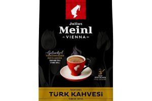 🛍️ Julius Meinl Geleneksel Taş Değirmenlerde Öğütülmüş Türk Kahvesi, Orta Kavrulmuş, 100% Arabica, 250 Gram