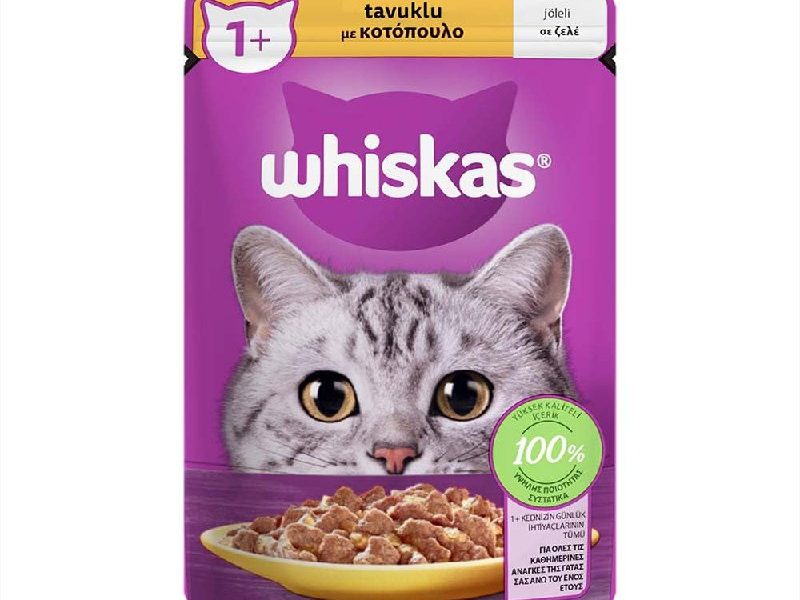 🚨 Whiskas Tavuklu Poşet Kedi Yaş Mama 85 G Tekli Paket — %33 İndirim