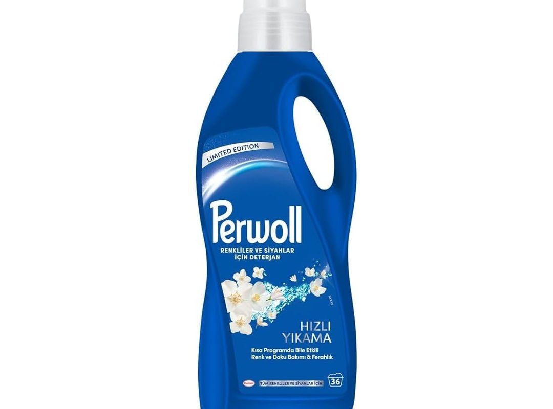 🛍️ Perwoll Hassas Siyahlar Ve Renkliler İçin Hızlı Yıkama Sıvı Çamaşır Deterjanı 2 L
