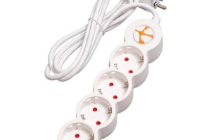 🛍️ Tunçmatik Powerstrip 4 / Dörtlü Anahtarlı Grup Priz 1.5Mt