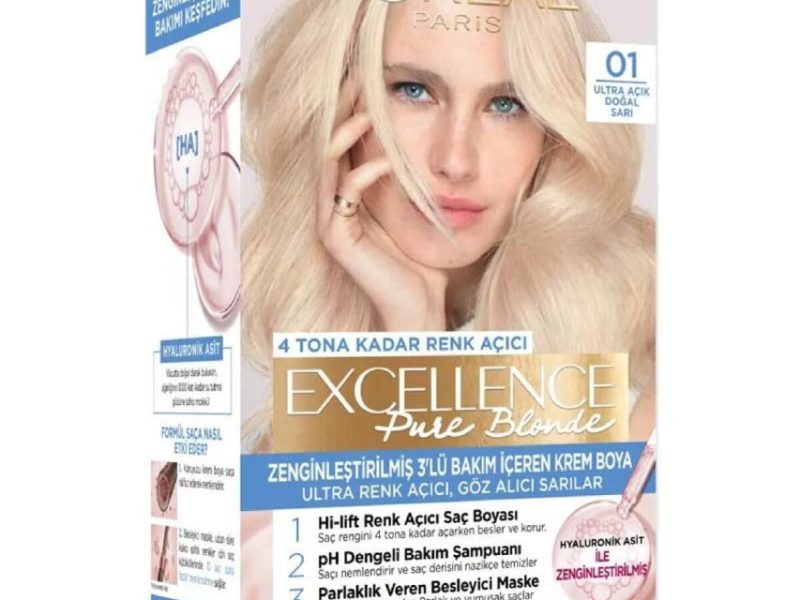 🚨 L’OREAL PARIS Pure Blonde Saç Boyası 01 Ultra Renk Açıcı — %75 İndirim
