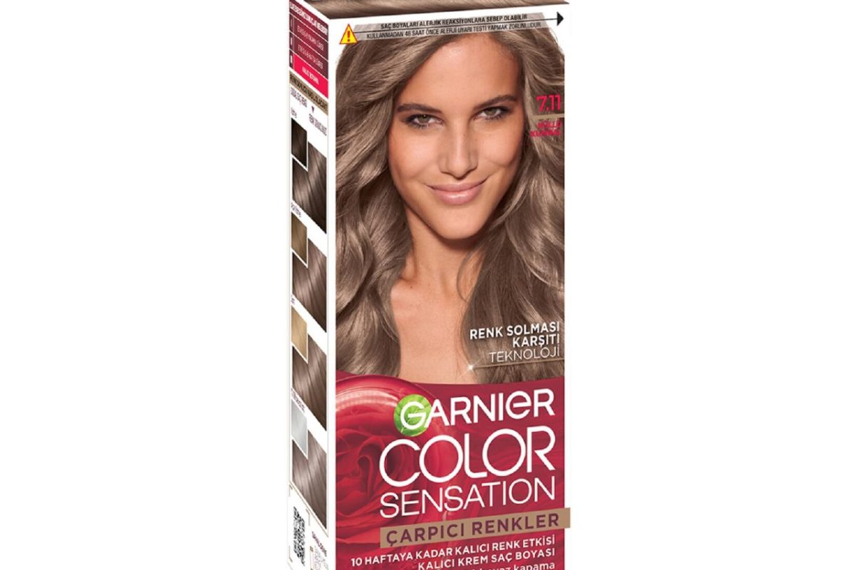 🚨 Garnier Çarpıcı Renkler 7.11 Küllü Kumral Saç Boyası — %33 İndirim