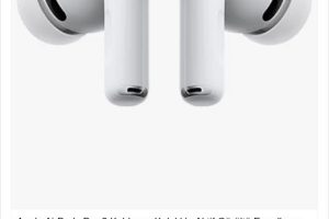 Apple AirPods Pro 3 Kablosuz Kulaklık, Aktif Gürültü Engelleme, Kalp Atış Hızı Algılama, Bluetooth Kulaklık, Uzamsal Ses, Yüksek Ses Kalitesi, USB-C ile Şarj