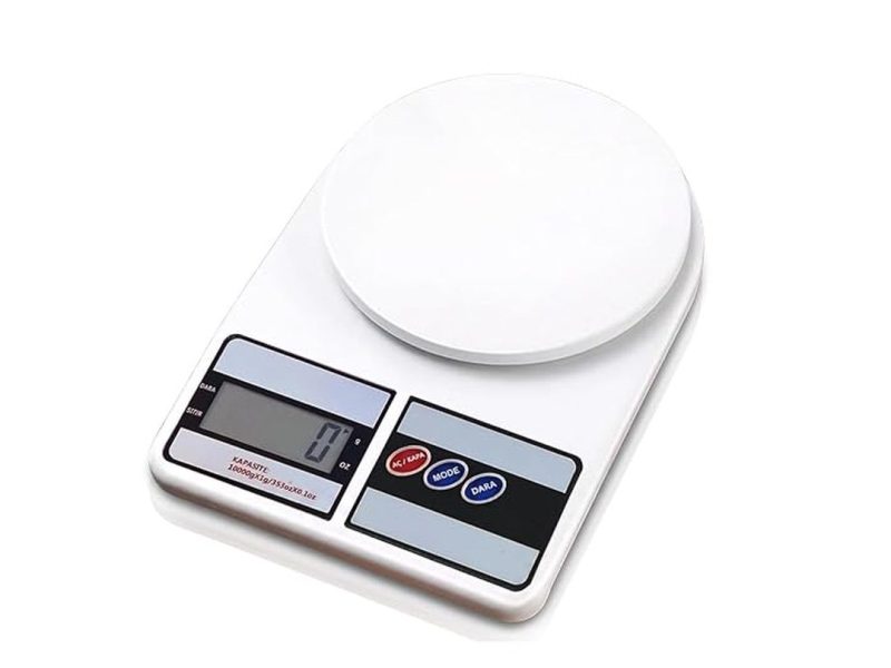 🛍️ ARVALE Dijital Hassas 10 Kg Mutfak Terazisi Tartısı Lcd Ekranlı