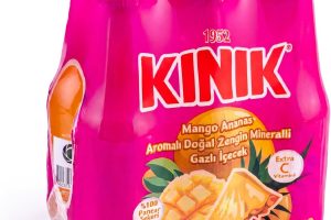 🚨 Kınık Extra C Vitaminli Mango & Ananas Aromalı Maden Suyu 6 x 200 ml