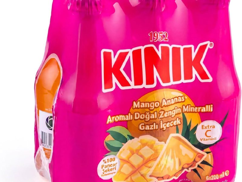 🚨 Kınık Extra C Vitaminli Mango & Ananas Aromalı Maden Suyu 6 x 200 ml