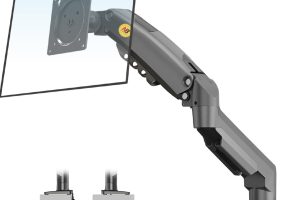 🚨 North Bayou NB F80 17-32″ LCD/LED Monitor Mount Ergonomic Gas Spring Desk Mount 2-9 Kg