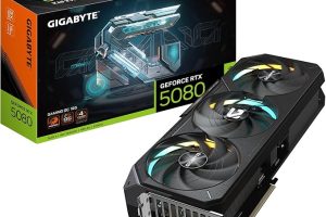 🚨 GIGABYTE VGA NVIDIA 16GB GDDR7 RTX5080 GAMING OC GV-N5080GAMING OC-16GD 256BIT/3XDP/1XHDMI/3XFAN