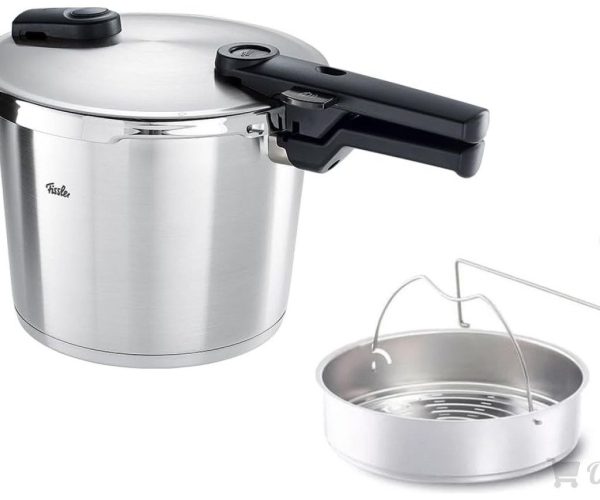 Fissler Vitaquick Premium Düdüklü Tencere Buhar Aparatı Gümüş 6 Litre