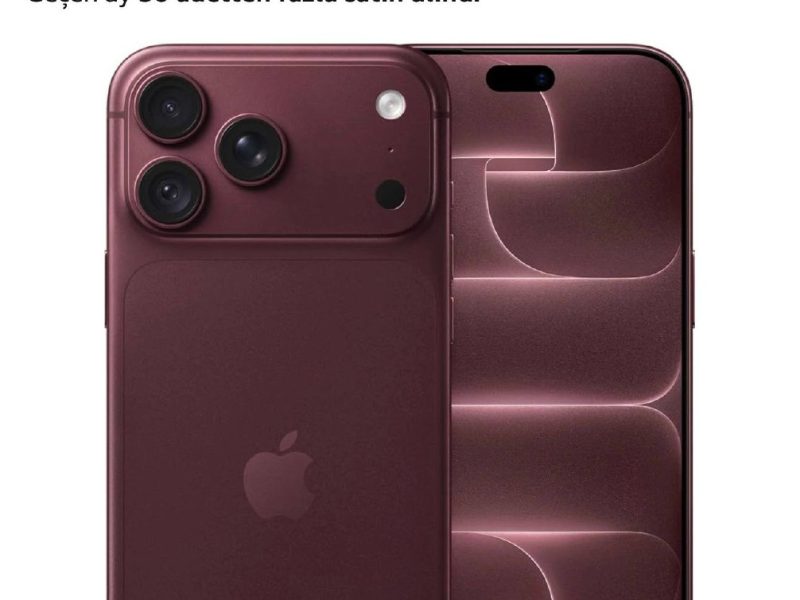 18 Pro Max 256GB Burgonya