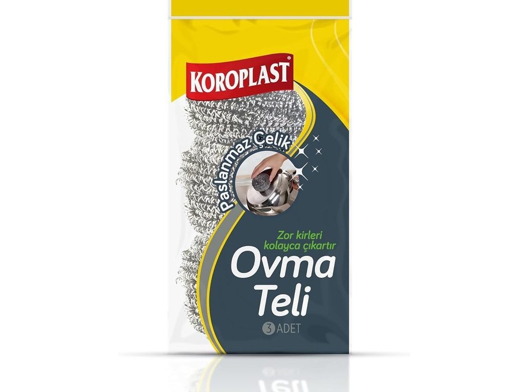🛍️ Koroplast Ovma Teli Paslanmaz Çelik 3 lü