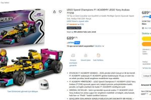 LEGO Speed Champions F1 ACADEMY LEGO Yarış Arabası 77258