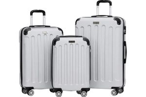 🛍️ Anthony Jackson Ultra Hafif ABS Valiz TRION (Gri, 3’lü Set)