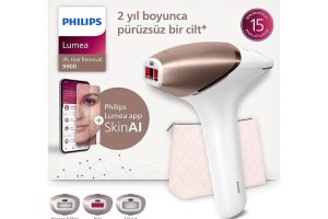🛍️ Philips Lumea 9900 Serisi BRI953/01 IPL Tüy Alma, SkinAI Uygulama,Vücut,Yüz ve Bikini,3 Başlık,Çanta