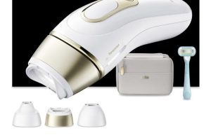 Braun IPL Silk·expert Pro 5, Evde Lazerle Tüy Alma, Çanta, Gillette Venus, 3 Başlık, PL5351