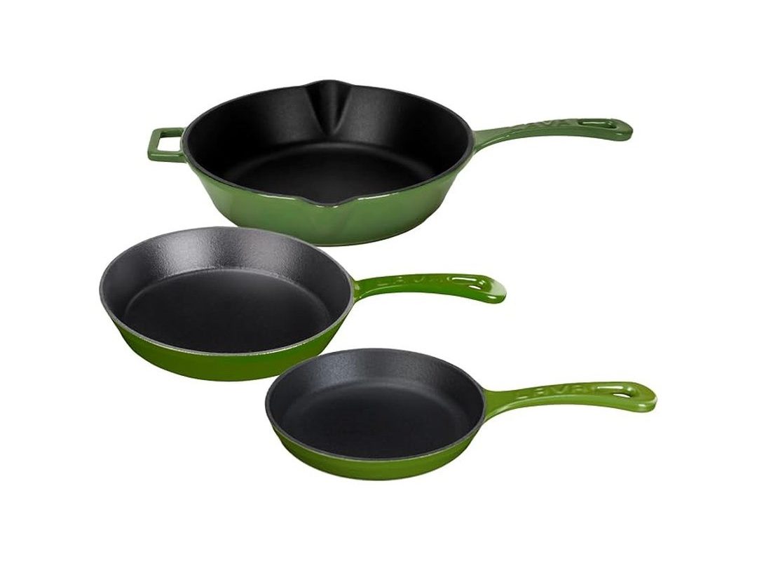 🛍️ Lava Döküm 3’lü Tava Seti 16 20 24 cm