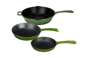 🛍️ Lava Döküm 3’lü Tava Seti 16 20 24 cm