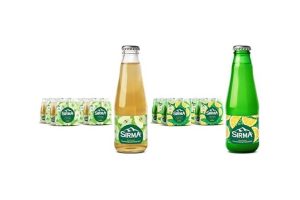 🛍️ Sirma C Vitaminli Elma Aromalı Doğal Maden Suyu (24 x 200 ml) ve C Vitaminli Limon Aromalı Doğal Maden Suyu (24 x 200 ML) RENKSİZ