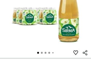 Sırma c vitaminli elma aromalı doğal maden suyu 24 adet