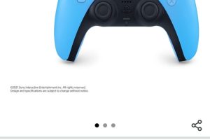 Sony PlayStation 5 DualSense Wireless Controller Oyun Kolu – DS Starlight Blue v2(Bilkom – Resmi Distribütör Garantili)