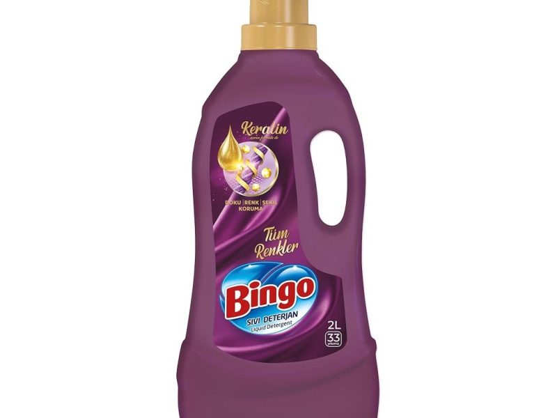 🛍️ Bingo Sıvı Çamaşır Deterjan Bakım Onaran Bakım 2000 ml 33 Yıkama