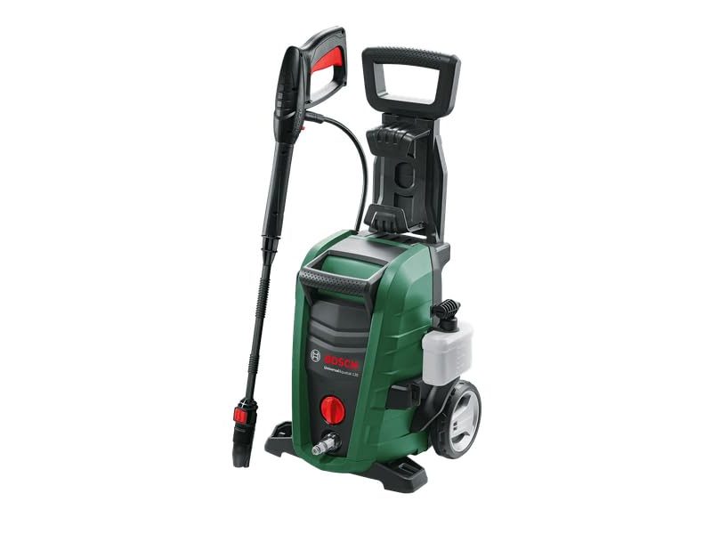 🚨 Bosch UniversalAquatak 130 yüksek basınçlı temizleyici (3’ü 1 arada başlık, köpük başlığı, şeffaf su filtresi, 6 m hortum, 5 m kablo, 1700 Watt, basınç: 130 bar, maks. Basma miktarı: 380 l/sa) — %8 İndirim
