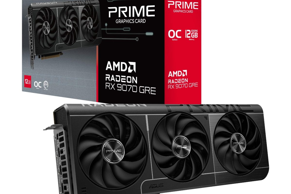 🚨 ASUS Prime Radeon RX 9070 GRE OC Edition Oyun Grafik Kartı (AMD Radeon RX 9070, PCIe 5.0, HDMI/DP 2.1, Çift BIOS Anahtarı, Axial Tech Fan, 2.5 Yuva Tasarımı, MaxContact, PRIME-RX9070GRE-O12G)