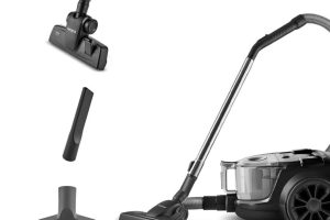 Karaca Vantuz Action Force X10 2 Lt Toz Torbasız Hazneli Elektrikli Süpürge Black 899 W