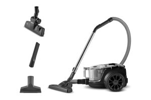 🛍️ Karaca Vantuz Action Force X10 2 Lt Toz Torbasız Hazneli Elektrikli Süpürge Black 899 W