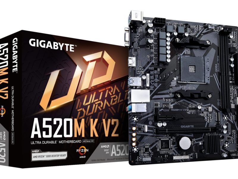 🚨 GIGABYTE ANAKART AMD AM4 MATX A520M K V2 1.0