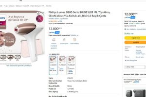 Philips Lumea 9900 Serisi BRI951/03 IPL Tüy Alma, SkinAI,Vücut,Yüz,Koltuk altı,Bikini,4 Başlık,Çanta