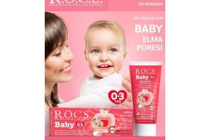 🛍️ R.O.C.S. R.O.C.S Baby Diş Macunu Elma Püresi 0 3 Ay