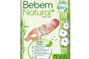 🛍️ Bebem Natural Bebek Bezi Mini 2 Beden Fırsat Paketi 68 Adet