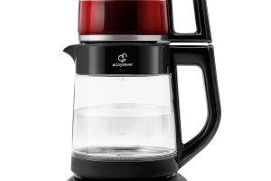 🛍 KARACA Çaysever 3 in 1 Konuşan Cam Çay Makinesi Su Isıtıcı ve Mama Suyu Hazırlama 1700W Black