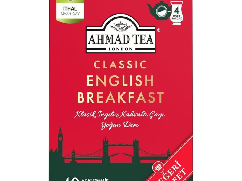 🛍️ AHMAD TEA CLASSIC ENGLISH BREAKFAST 40 x 2gr
