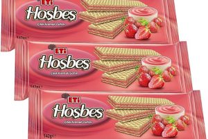 🚨 Eti Hoşbeş Çilek Kremalı Gofret 142 g 3lü paket
