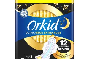🚨 Orkid Ultra Hijyenik Ped Gece Ekstra Plus (Boy 5) 20 Adet Ped
