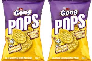 🚨 Eti Gong Pops Bal Hardallı Kraker 80 gr (2 paketi)