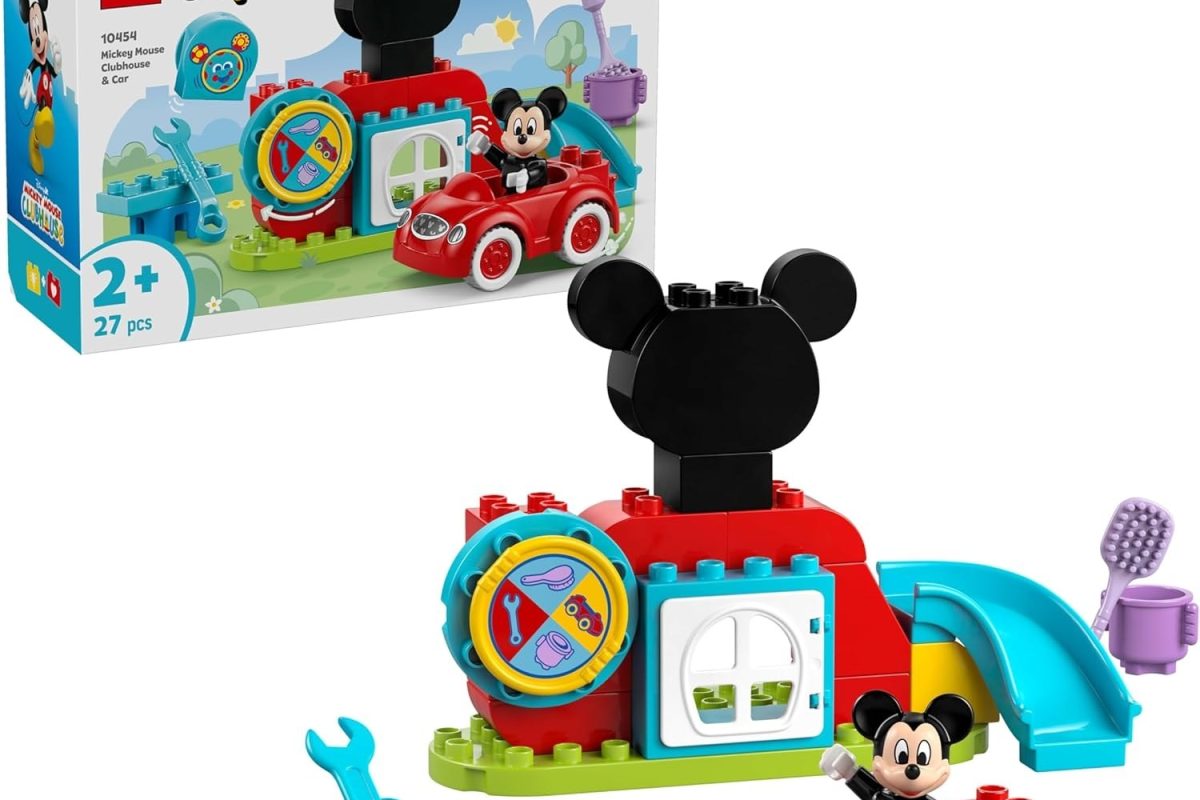 LEGO DUPLO Disney Mickey Fare’nin Kulüp Evi ve Arabası 10454