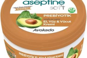 CİRE ASEPTİNE Soft Prebiyotik Avokado El, Yüz ve Vücut Kremi 30 ml