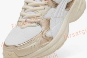 PUMA Mıl.tech2000 Metall. Whisper Spor Ayakkabı Beyaz, 404718-02 (Kadın)