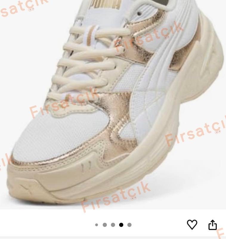 PUMA Mıl.tech2000 Metall. Whisper Spor Ayakkabı Beyaz, 404718-02 (Kadın)