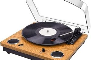Record Master TT249 Retro Pikap – Bluetooth + Mp3 Kayıt Özelliği- 33, 45, 78 Devir