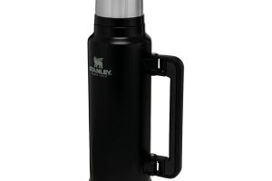 Stanley Classic Legendary Vakumlu Çelik Termos, 1.4 Litre, Mat Siyah