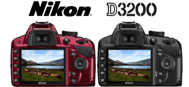 Nikon D3200  LCD